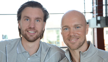 Erik Lindblom och Kenny Håkansson.