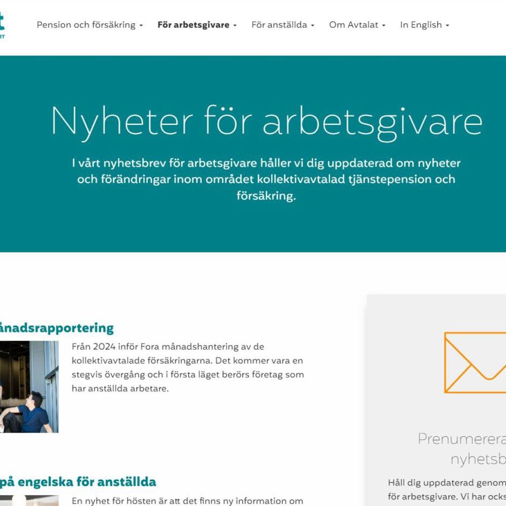 Skärmklipp från avtalat.se