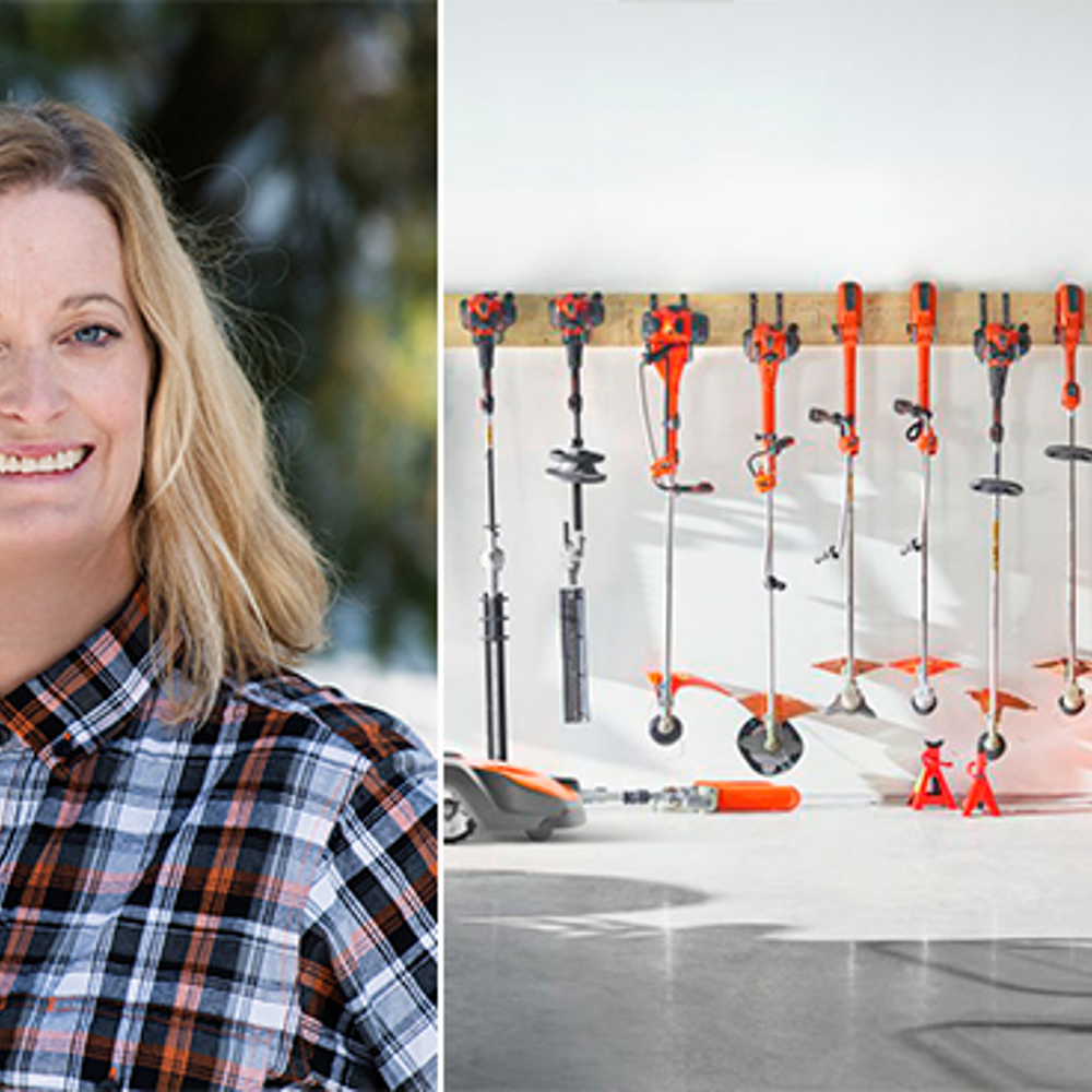 Petra F Sundström, Director Idea and Innovation Management, Husqvarna Group.