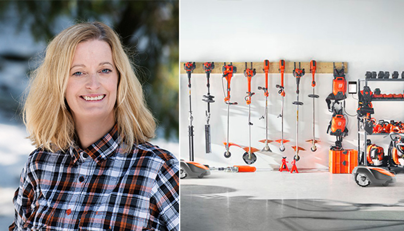 Petra F Sundström, Director Idea and Innovation Management, Husqvarna Group.