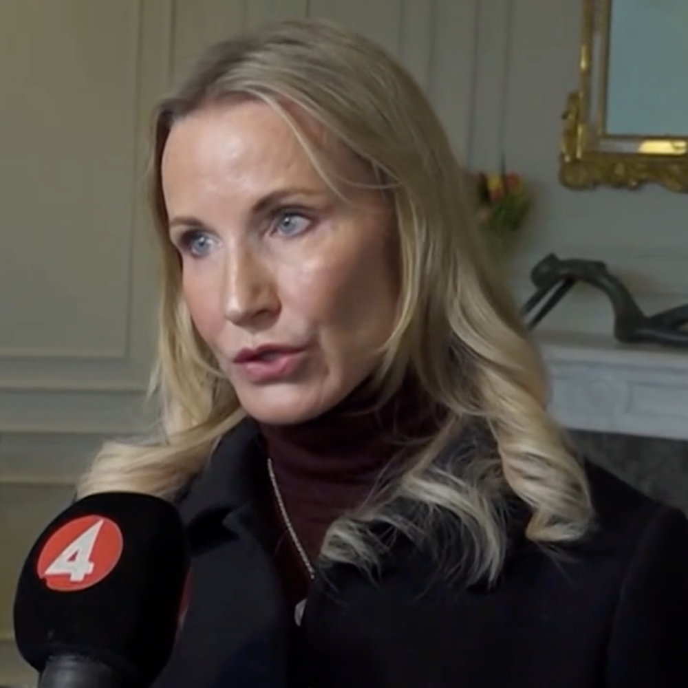 Skärmklipp från TV4 Nyheterna lördag 17 januari