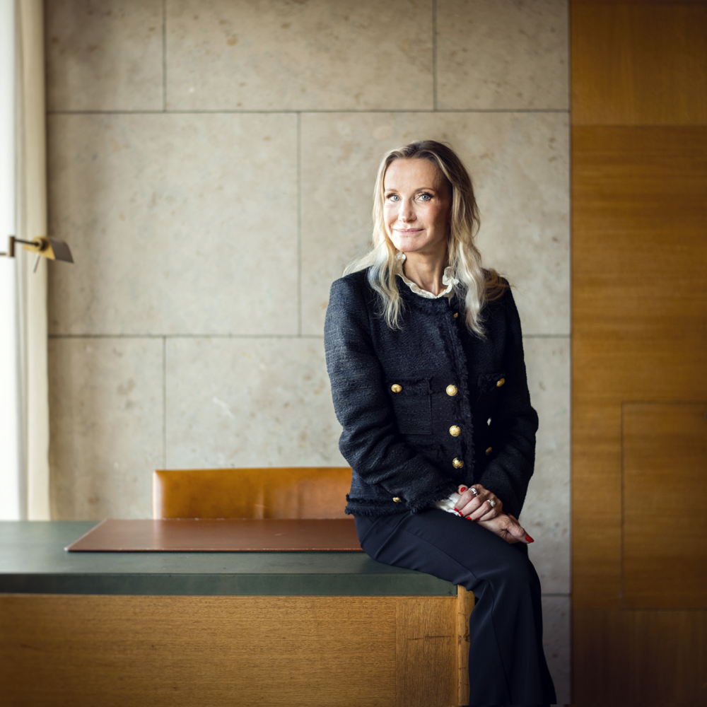 Pia Sandvik är ny vd för Teknikföretagen. Foto: Erik Thor.