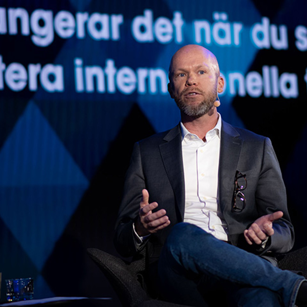Björn Widlert, chef för Teknikföretagens medlemsenhet. Foto: Techarenan