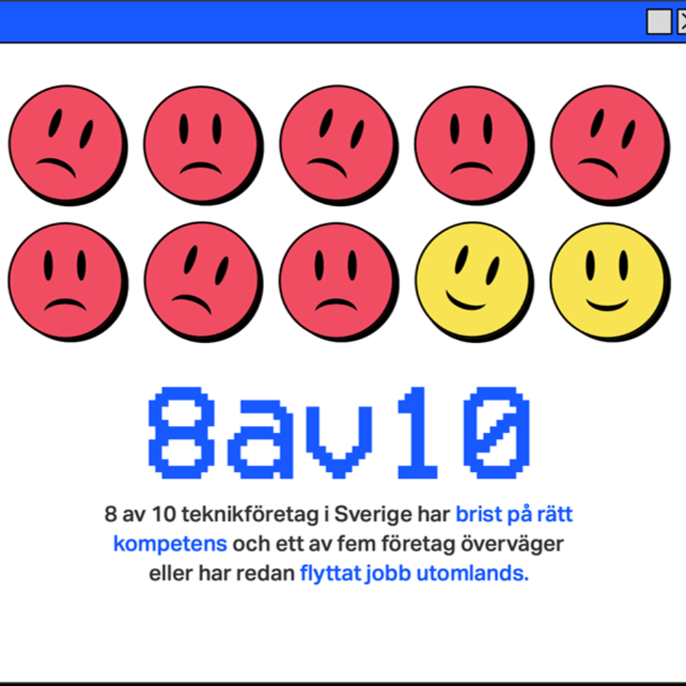 En satsning inom STEM behövs för att Sverige inte ska halka efter.