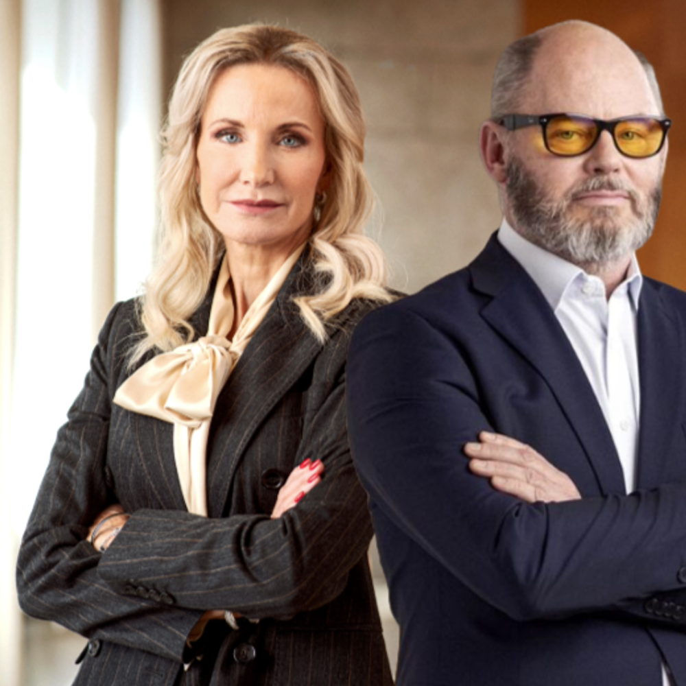 Pia Sandvik och Tomas Undin