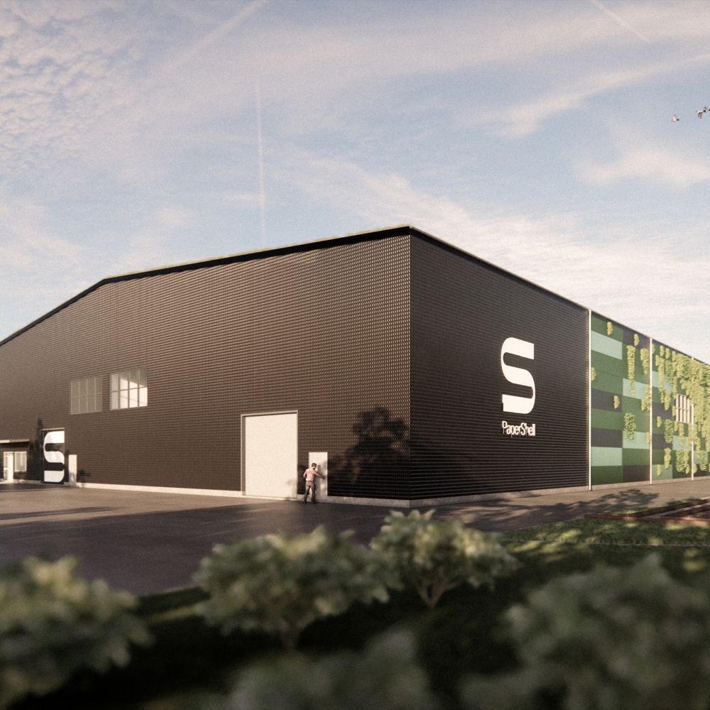 Papershell har nyligen byggt ut produktionskapaciteten fabriken i Tibro.