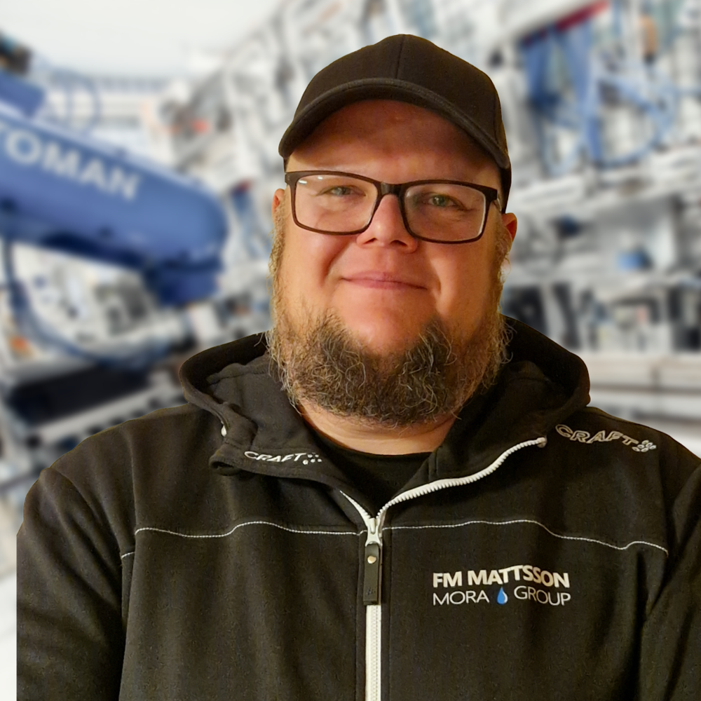 Fredrik Bogg, verktygsmakare på FM Mattsson och Årets handledare 2025.